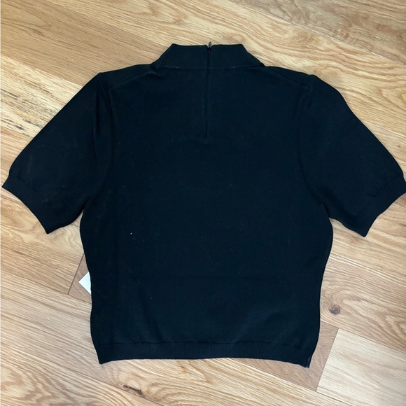 NWT Mayson the Label short sleeve turtleneck sweater - Picture 7 of 7